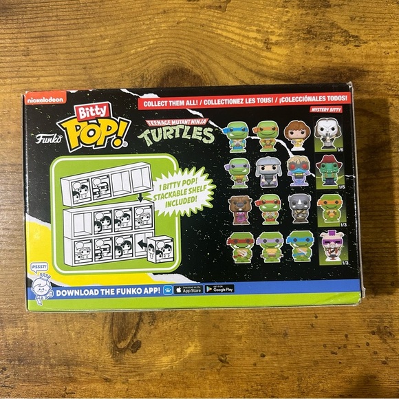 Funko Bitty Pop! - Teenage Mutant Ninja Turtles NIB - Picture 2 of 3